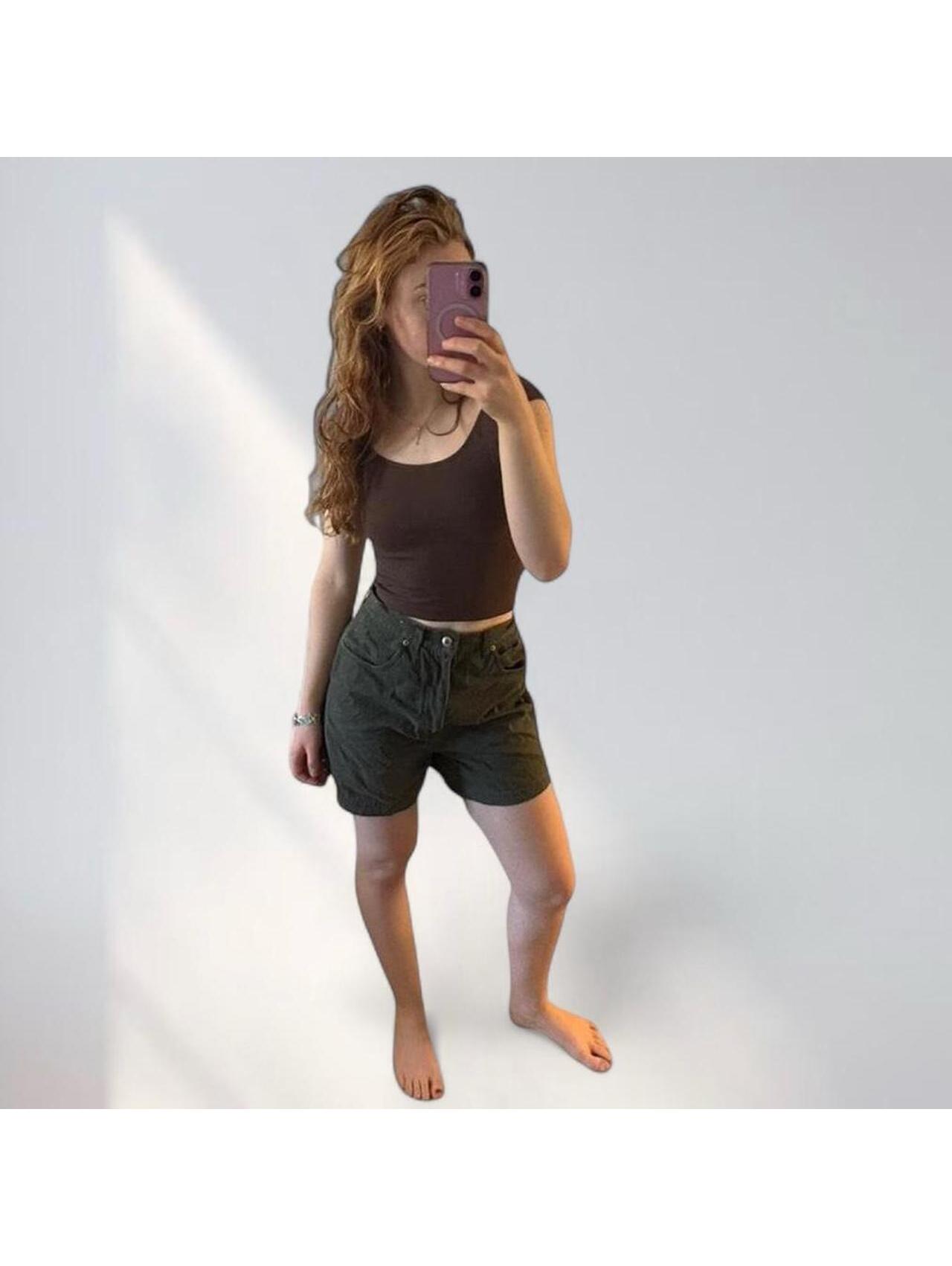 Green Cotton Carolina Blues Shorts With A Relaxed Fit #Indie